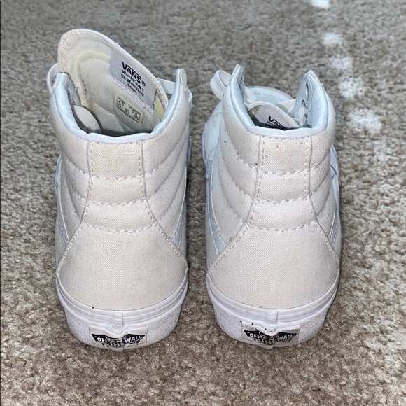 Vans white Sk8-Hi - Picture 2 of 6